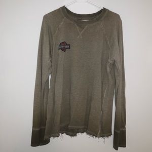 Studded Harley Davidson crewneck